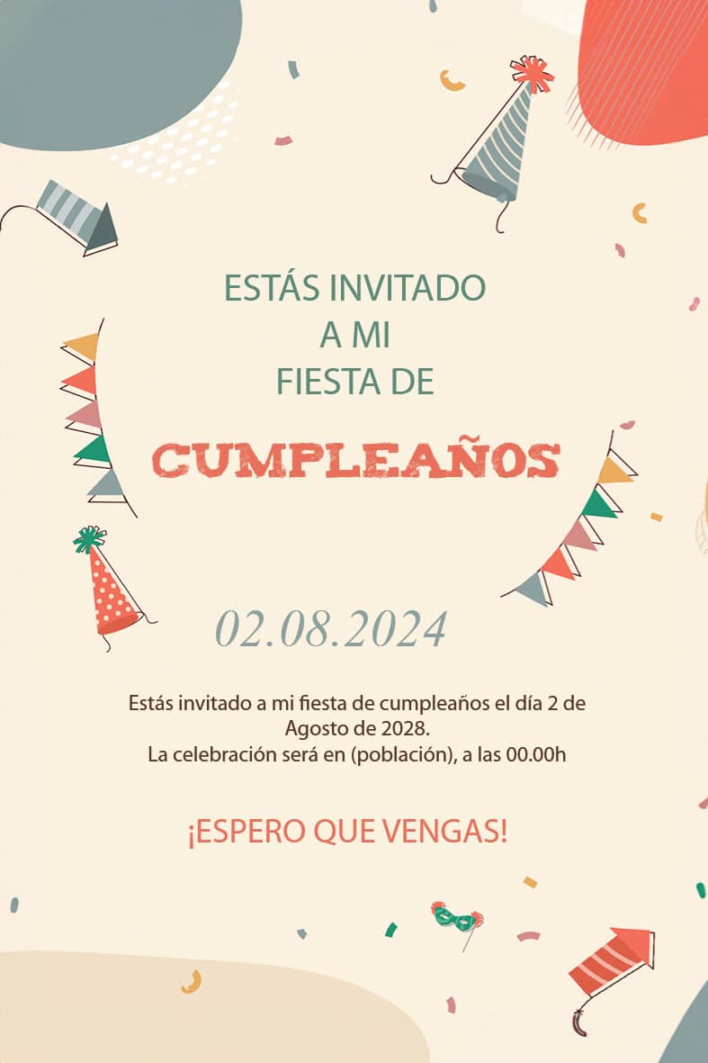 invitacion cumple 03 - Imagen 3