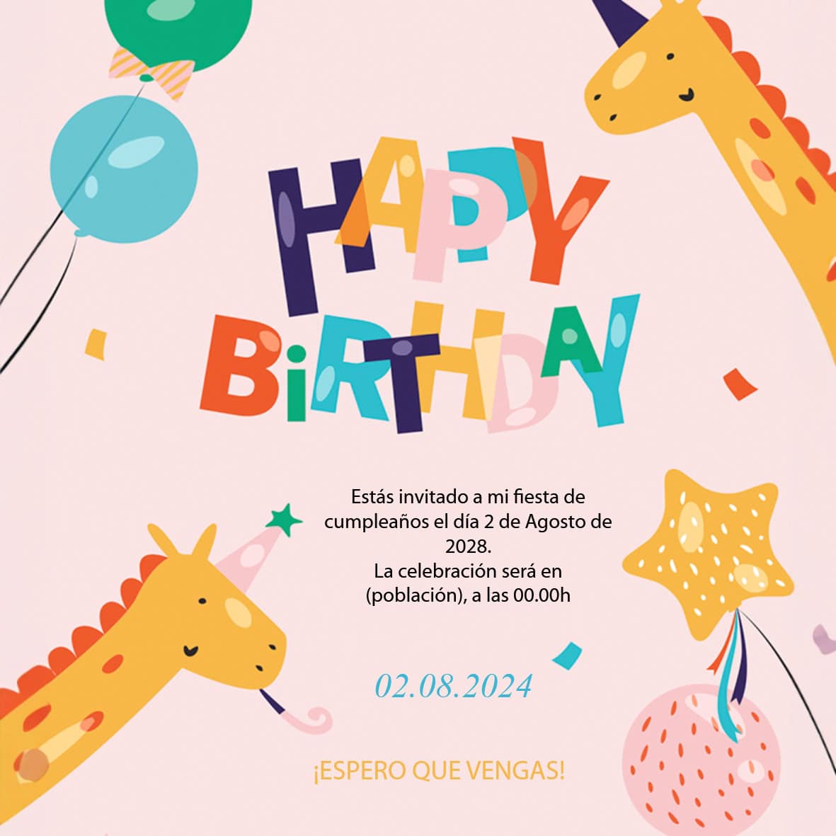 invitacion cumple 05 - Imagen 2