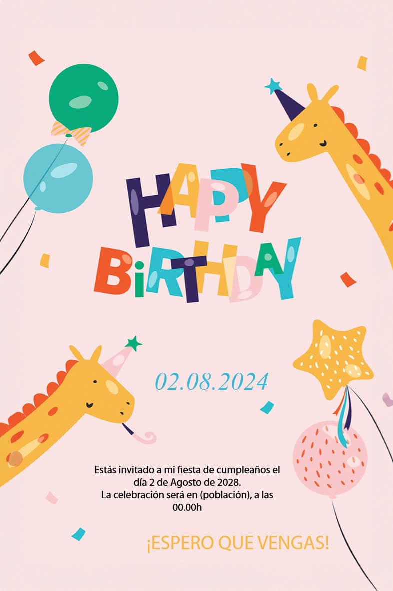 invitacion cumple 05 - Imagen 2