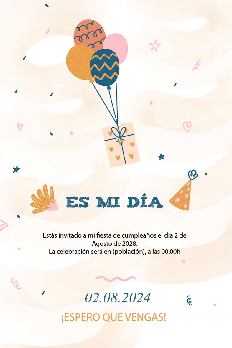 invitacion cumple 06 - Imagen 3