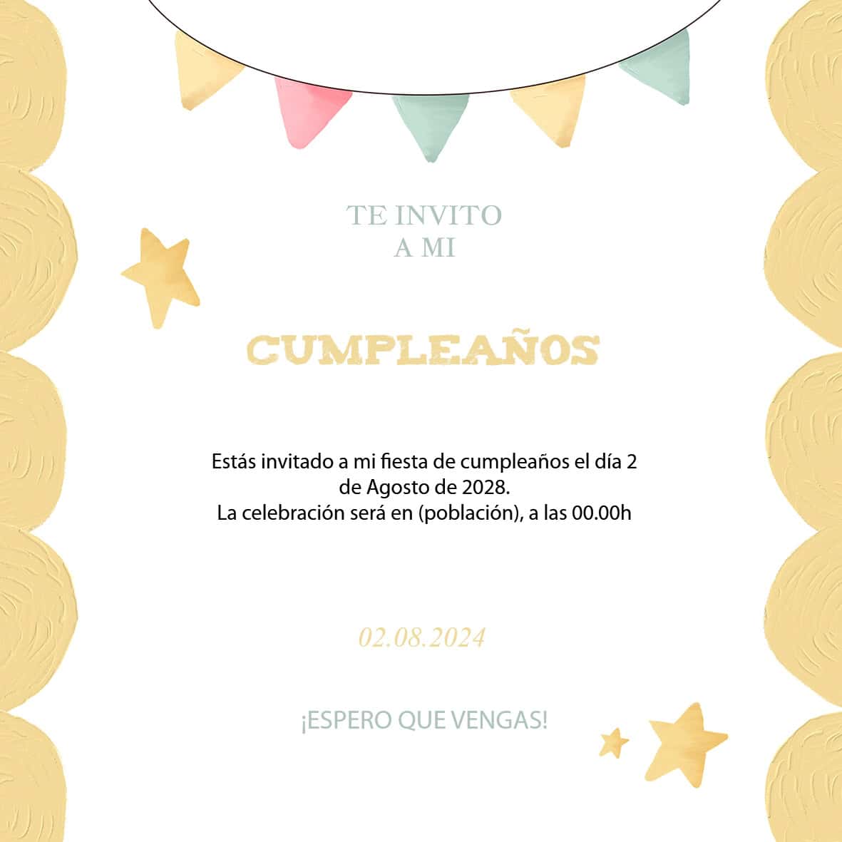 invitacion cumple 12 - Imagen 2
