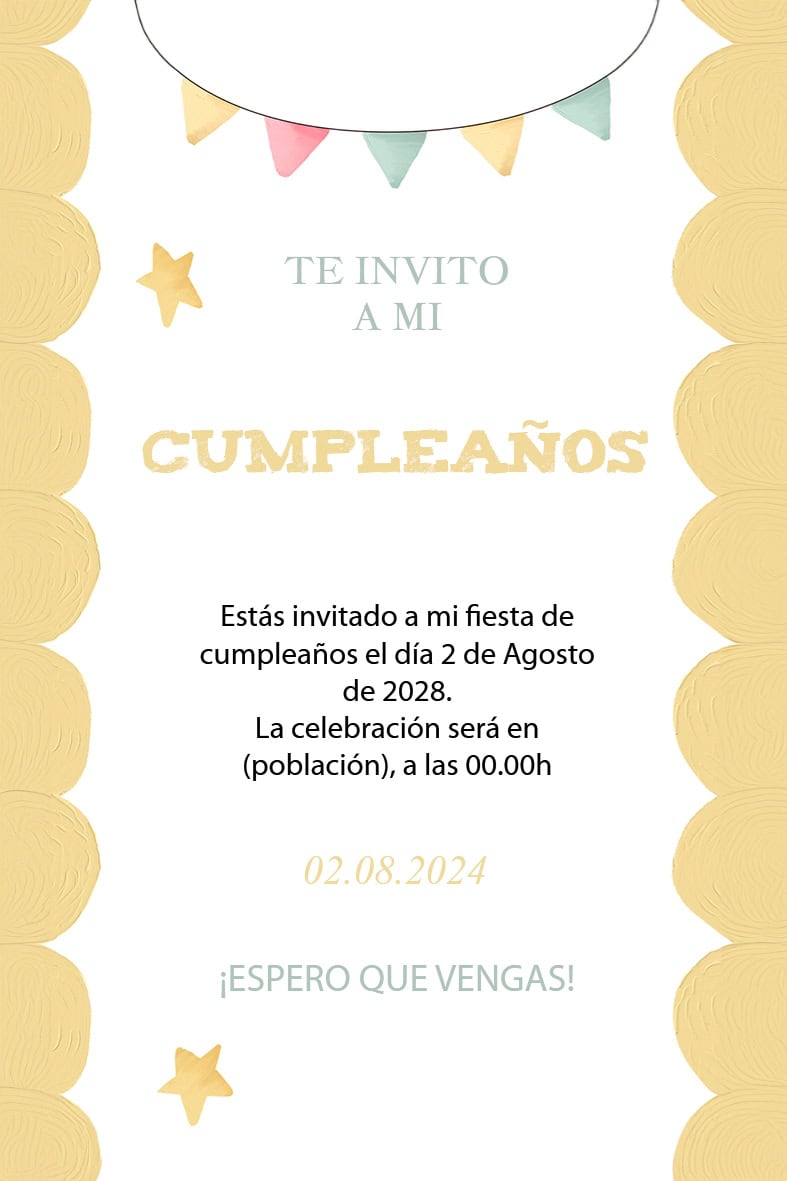 invitacion cumple 12 - Imagen 2