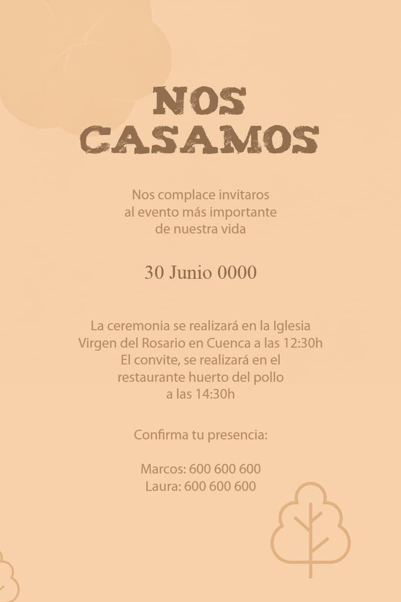 Invitación Boda 02 - Imagen 3