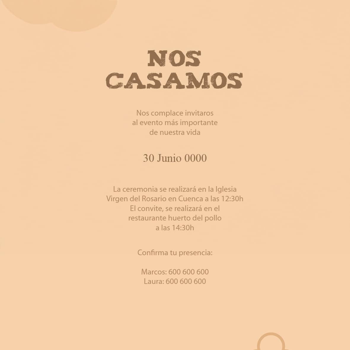 Invitación Boda 02 - Imagen 2