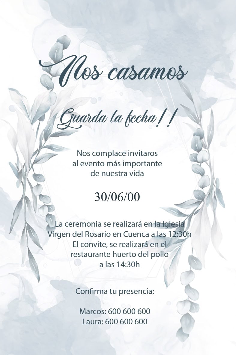 Invitación Boda 13 - Imagen 2