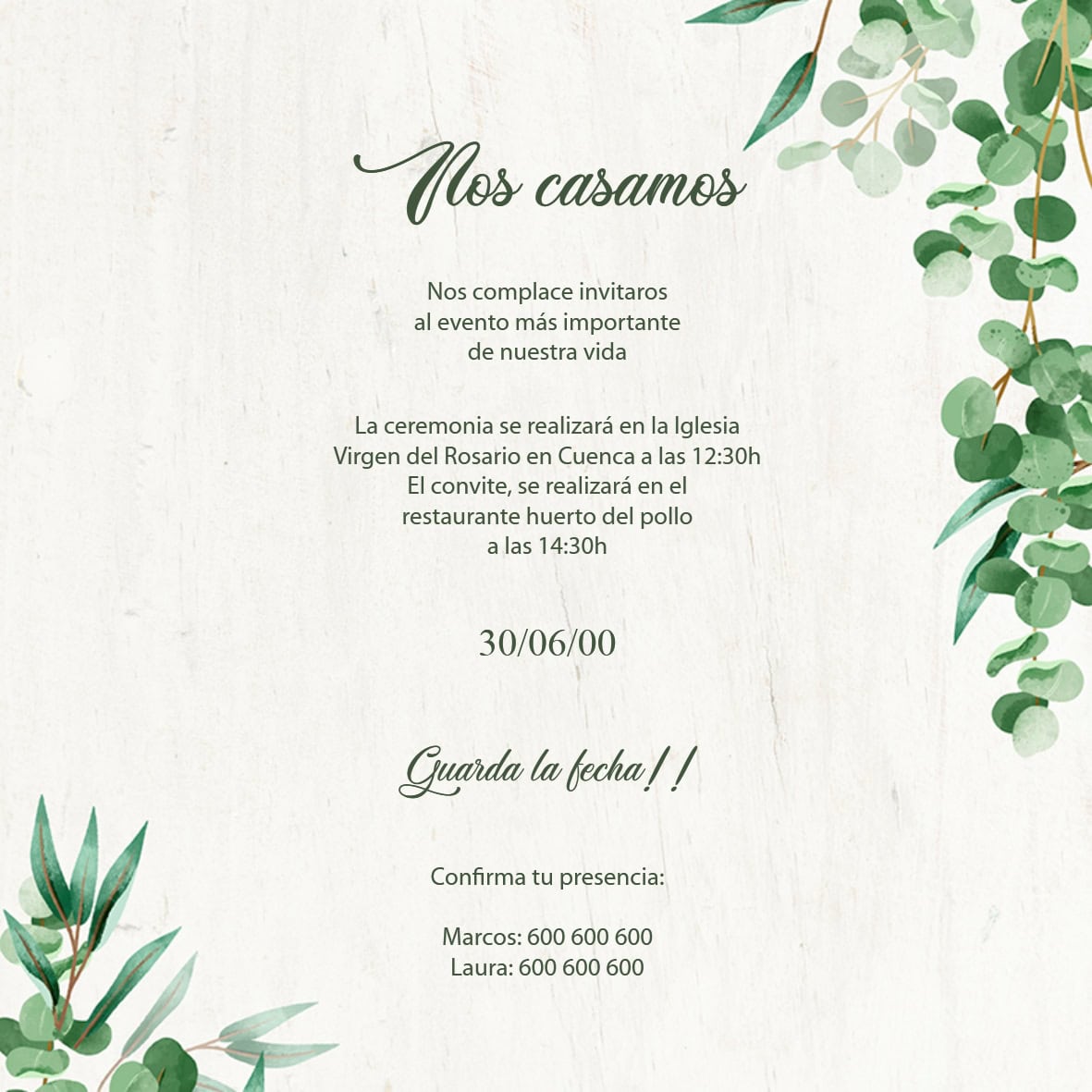 Invitación Boda 16 - Imagen 2