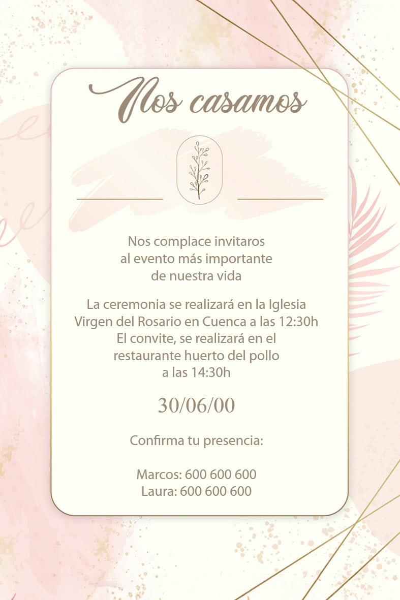 Invitación Boda 17 - Imagen 2