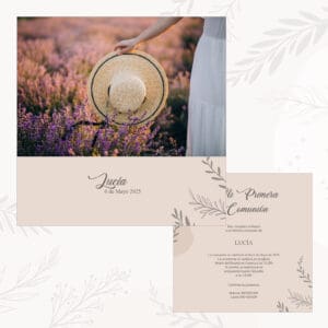 Invitación Comuniones 12
