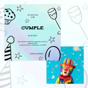 invitacion cumple 13