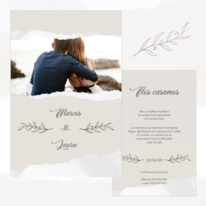 Invitación Boda 07