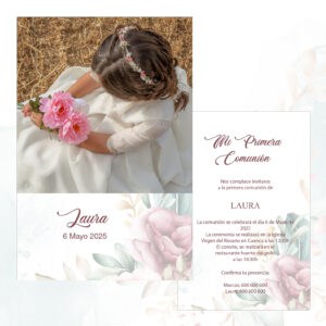 Invitación Comuniones 11