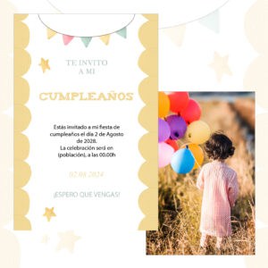 invitacion cumple 12