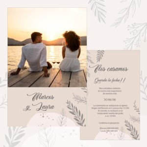 Invitación Boda 12