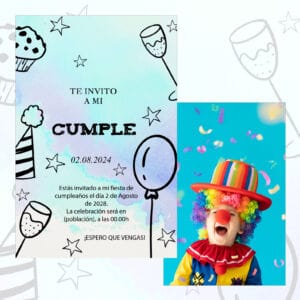 invitacion cumple 13