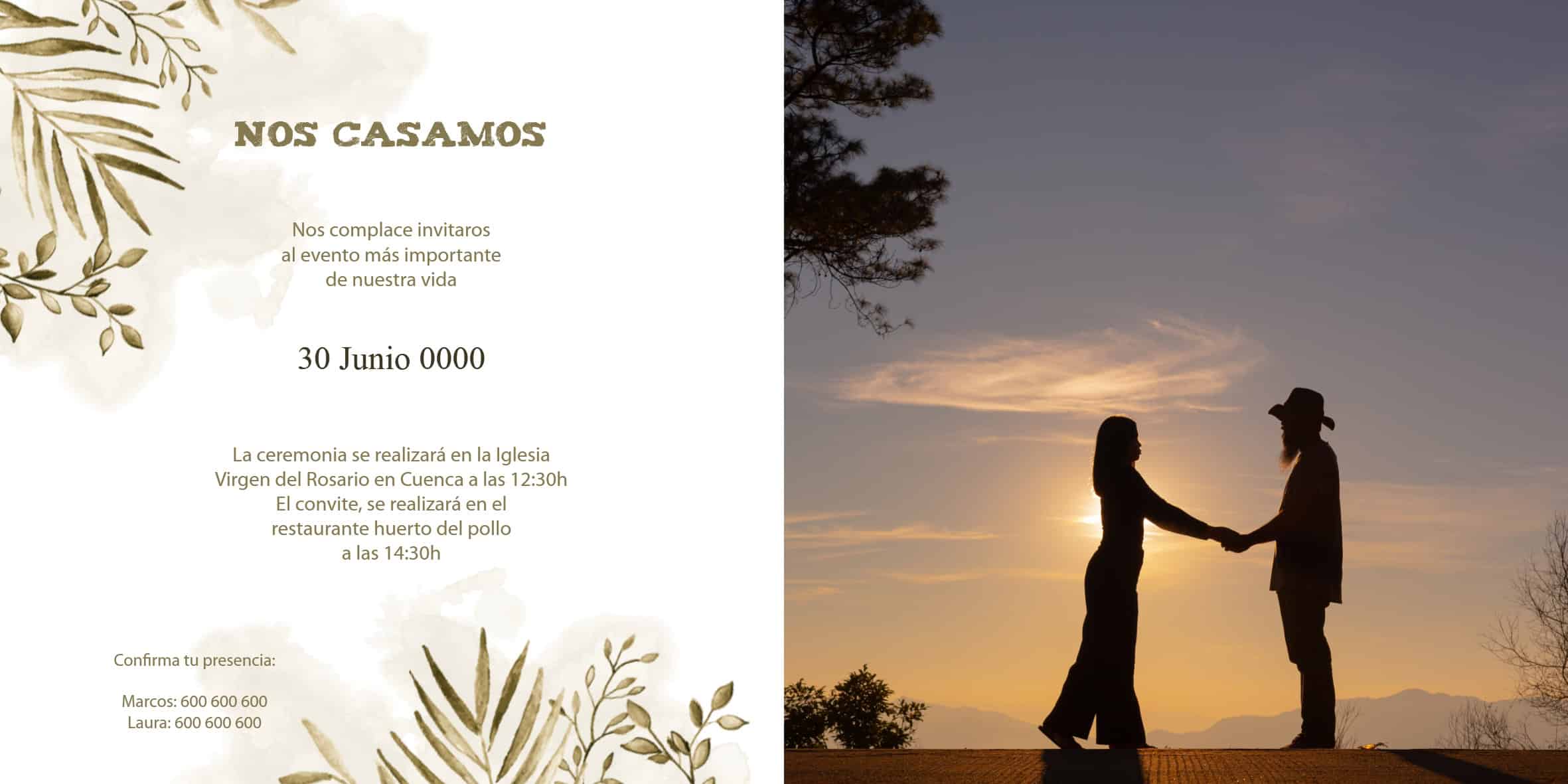 Díptico Boda 01 - Imagen 2