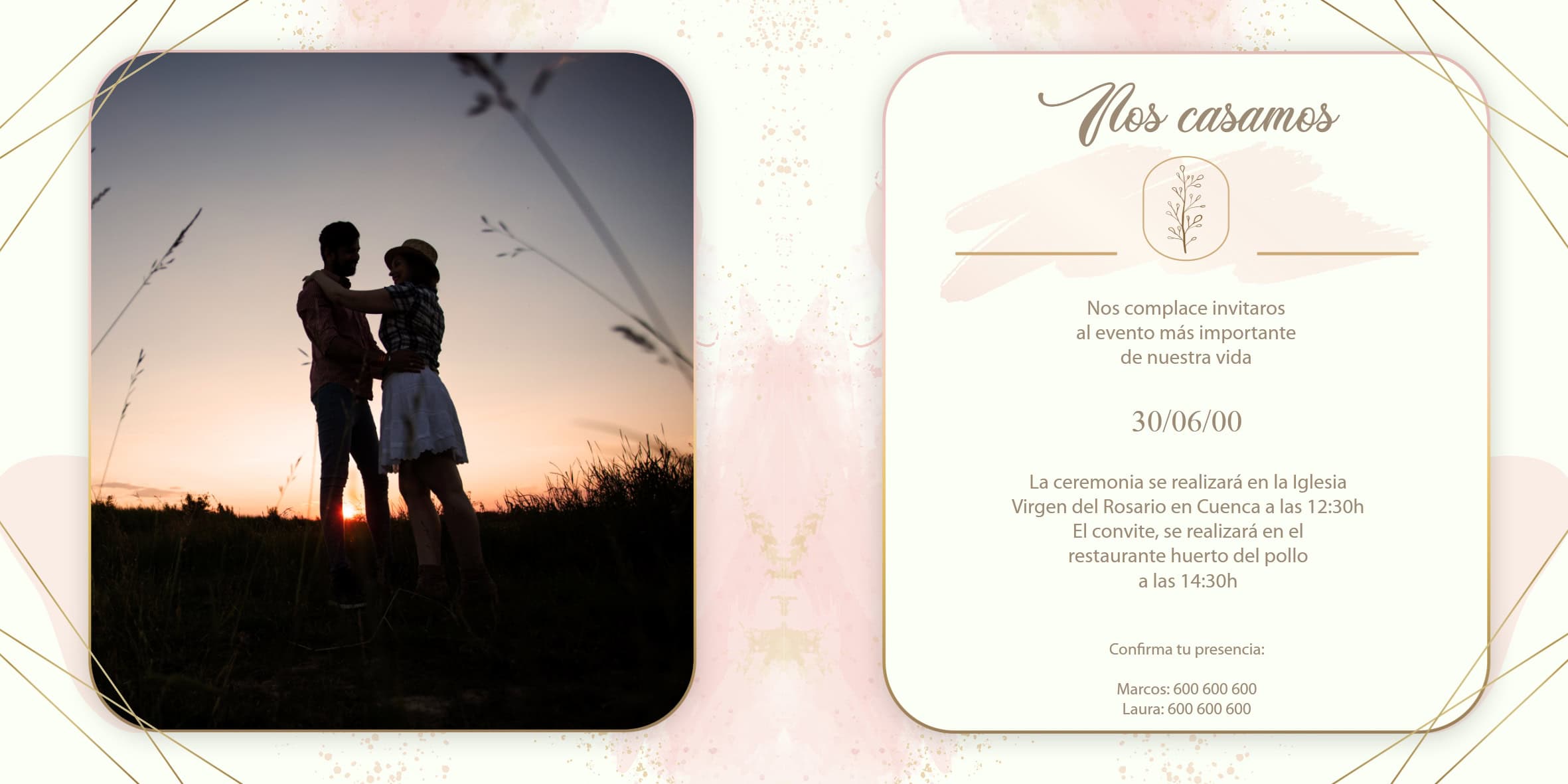 Díptico Boda 17 - Imagen 2