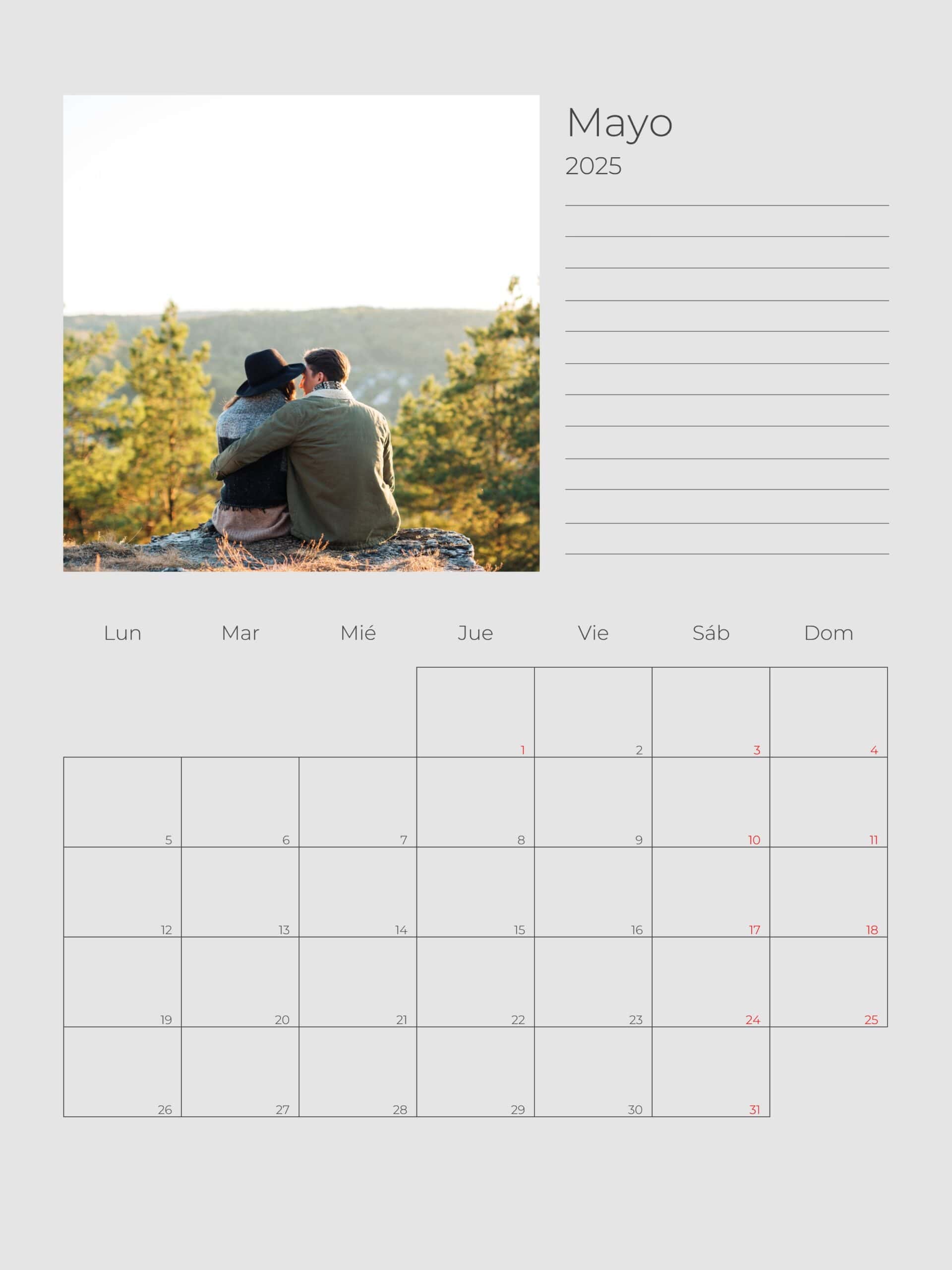 Calendario Colgado  G08 - Imagen 3